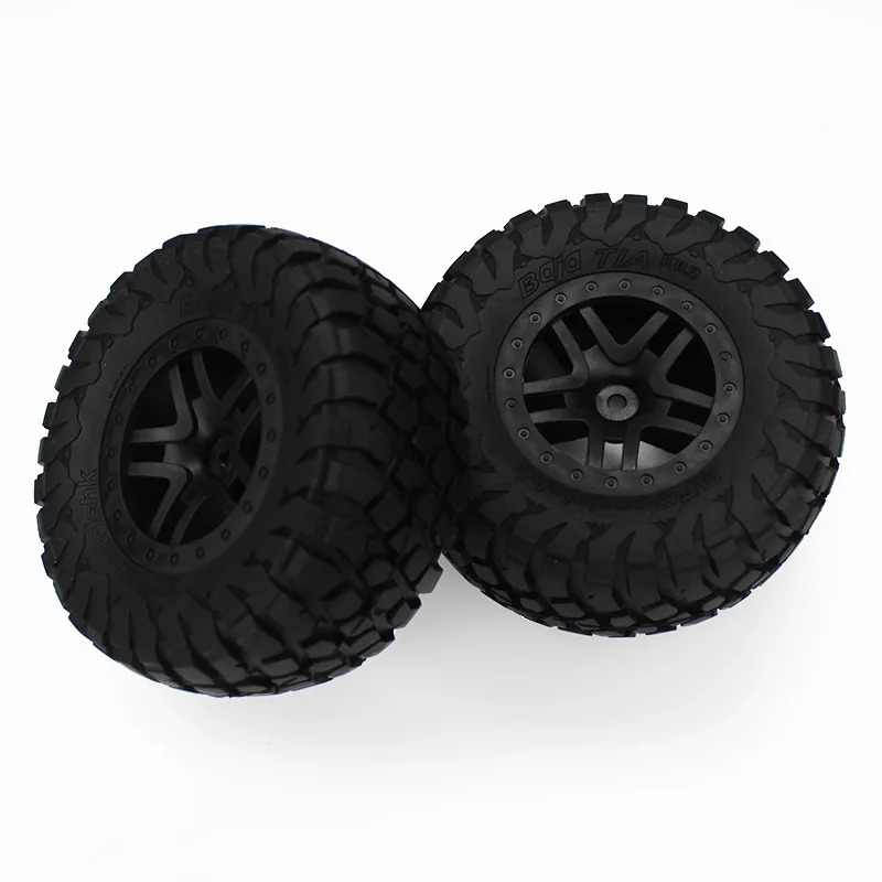 Black Friday Hot sale Austarhobby 1/10 scale short course truck tires, compatible with Huanqi 727 and Slash 10SC RC vehicles