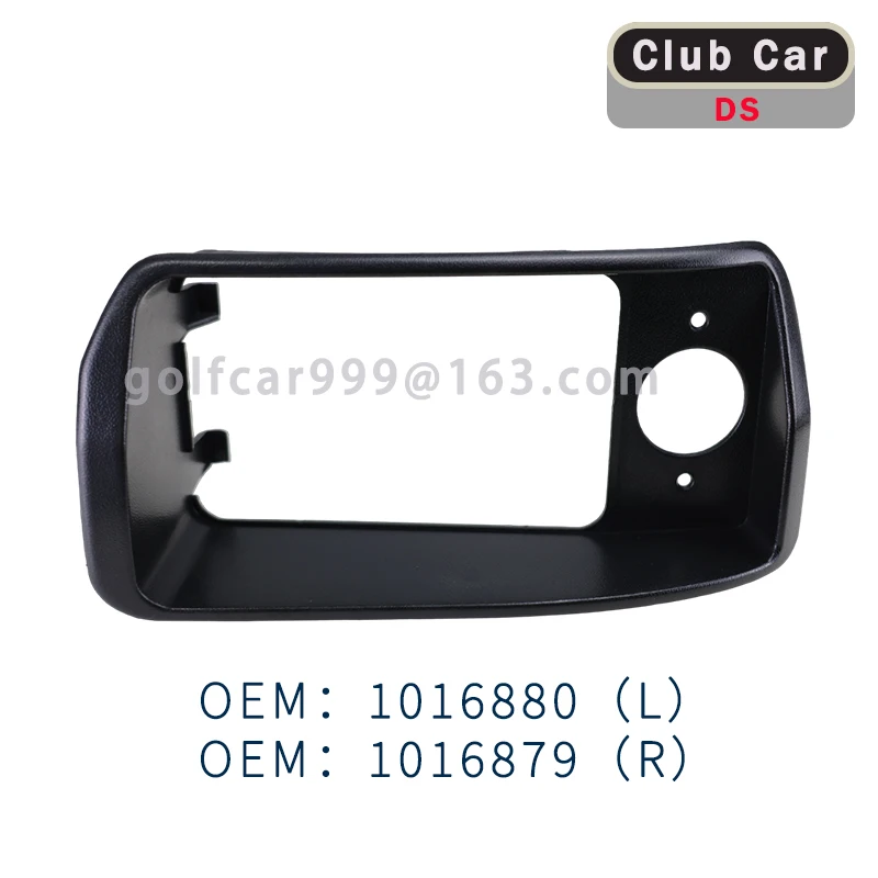 Passenger & Driver Headlight Bezel for Golf Club Car DS 1993-Up (1016880 Left, 1016879 Right)