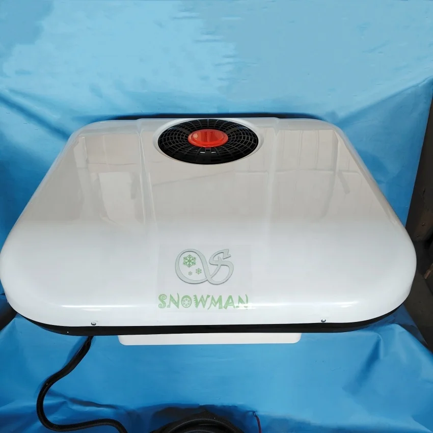 

Snowman 24V 12V 24 Volts RV AC Unit Truck Conditioning Rooftop Parking Air Conditioner