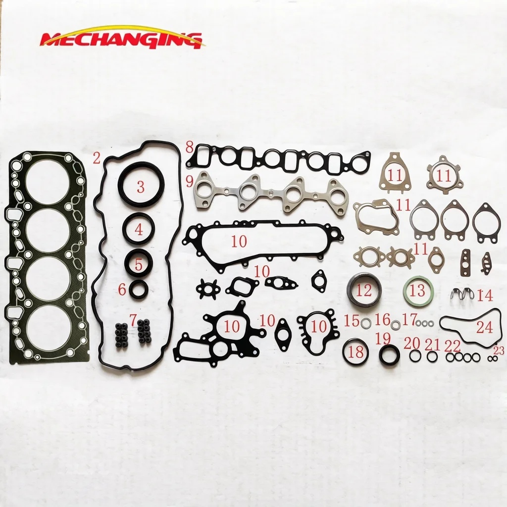 

For TOYOTA LAND CRUISER 90 3.0 D-4D 1KDFTV 1KD-FTV Engine Rebuilding Kits Full Set Engine Gasket 04111-30050
