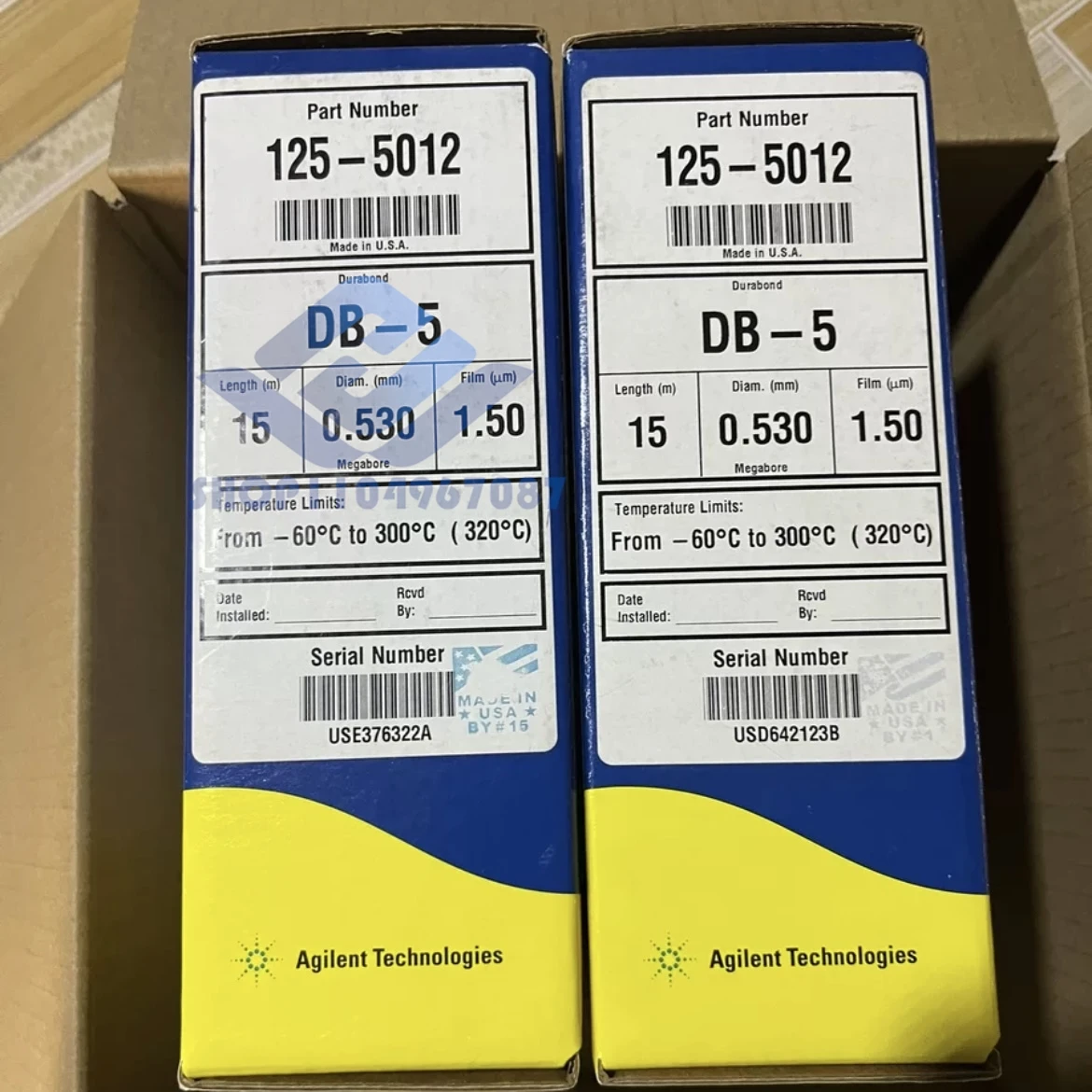 125-5012 122-5032 Chromatography Column FOR Agilent