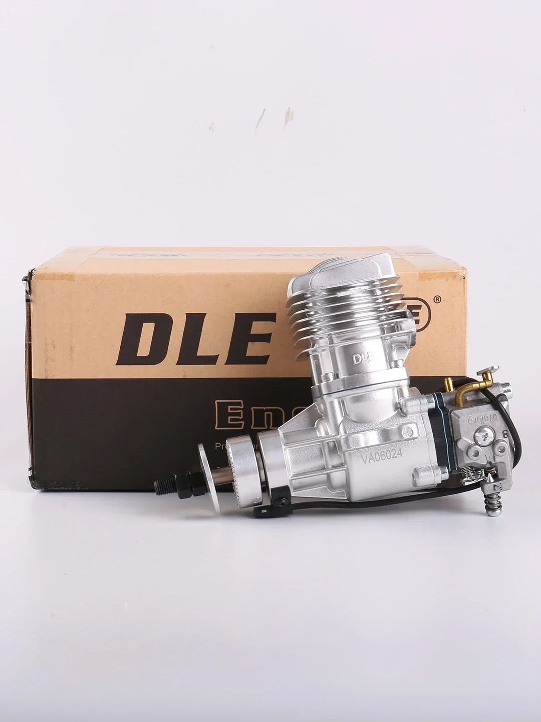 DLE 20RA Gasoline Engine for RC Model Two Strokes Single Cylinder Rear Exhaust Natural Air