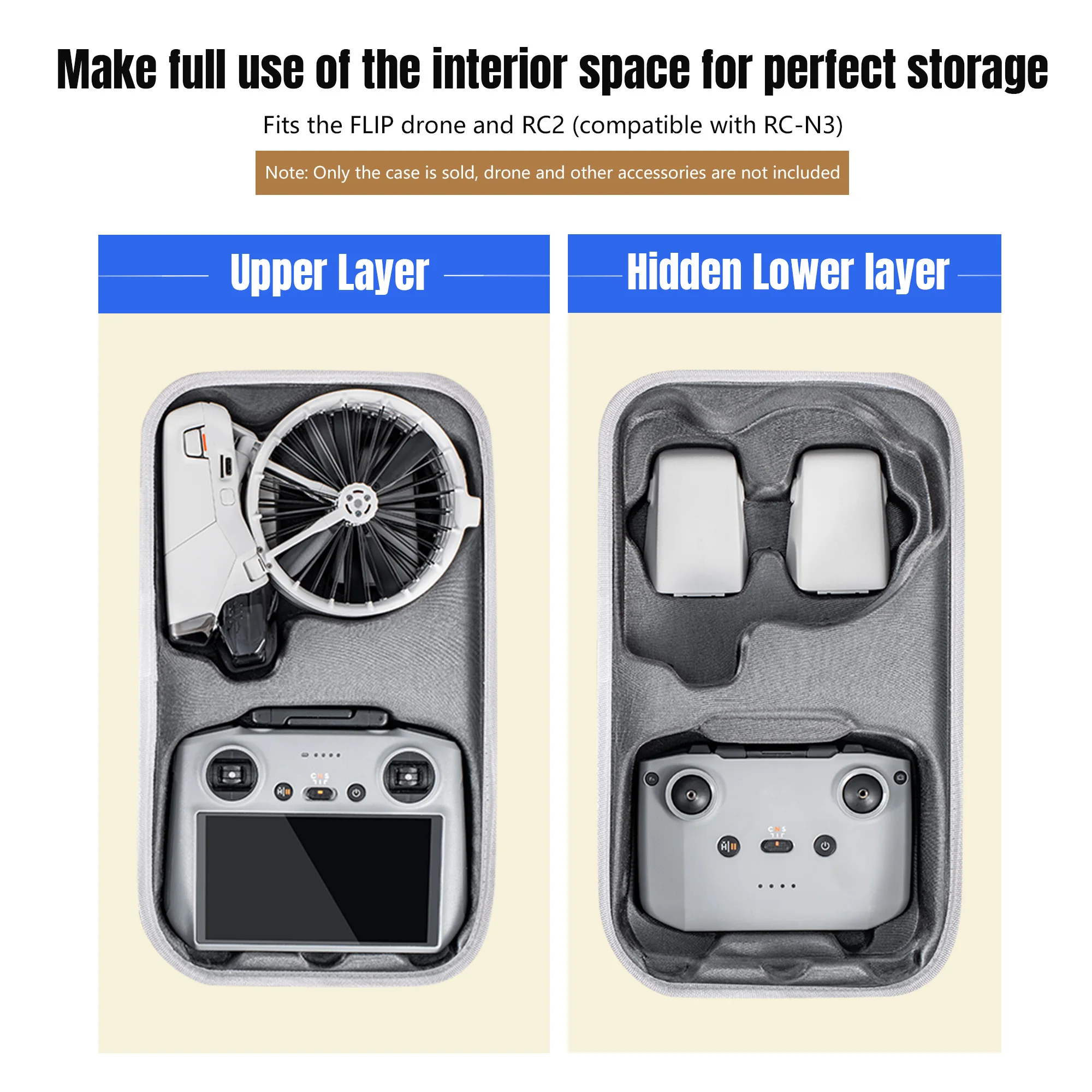 Estuche de transporte para Dro - Drone Camera Vlog reseña y precio