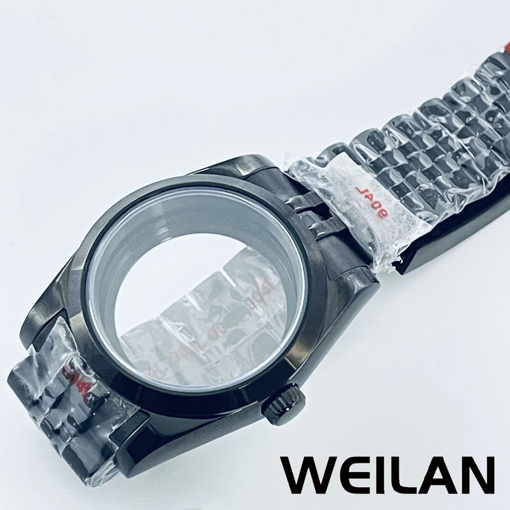 36mm 40mm Black NH34 NH35 NH36 NH38 NH39 NH70 NH72 ETA2824 PT5000 Watch Case Top Waterproof Sapphire Crysta