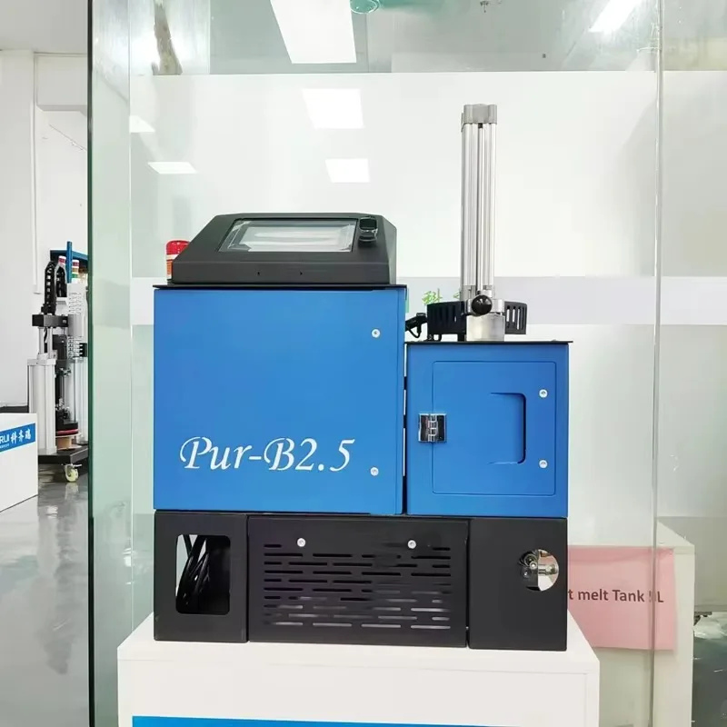 PUR-B2.5LHot Melt Glue Dispensing Machine Precision PUR Gluing Paper Wood Packaging New Condition Pump Core