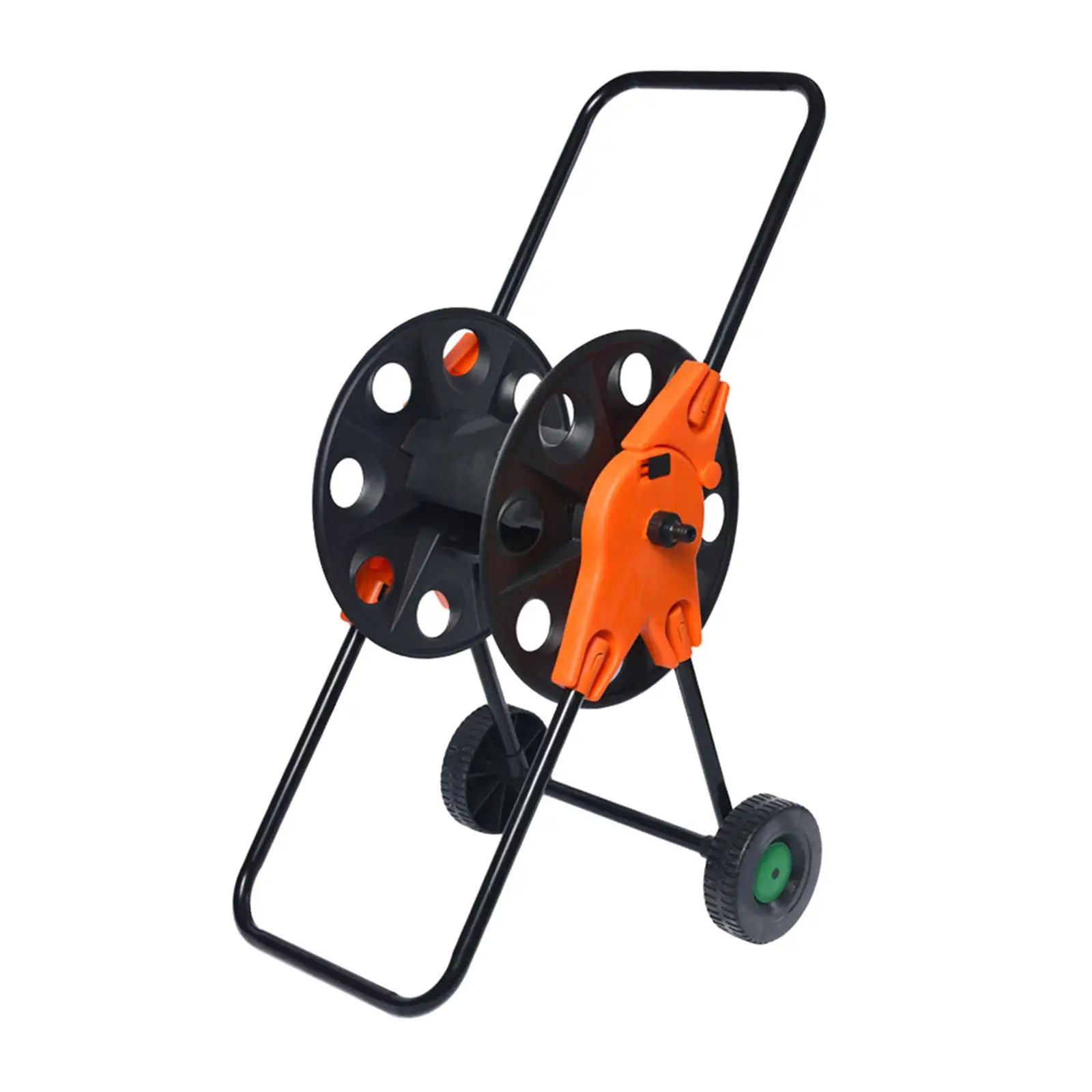 

Hose Reel Cart Multifunctional Storage Reel Garden Tool Stable Design Water Hose Holder for Farm Agriculture Patio Outside Lawn