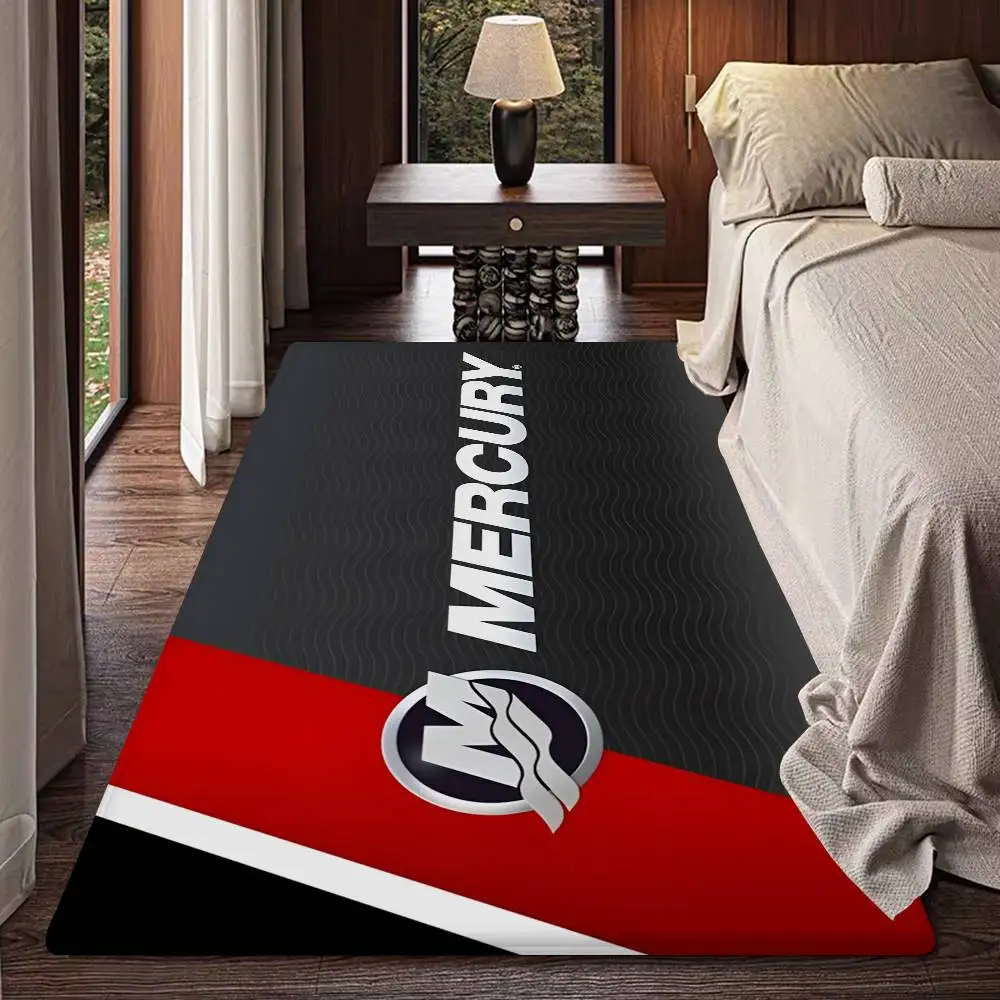 M-Mercury Racing Floor Mat Cheaper Anti-slip Modern Living Room Balcony Printed Bedside Mats