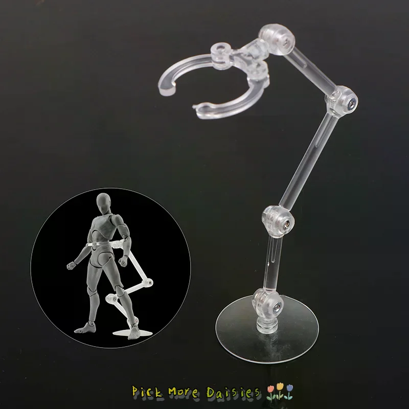 Doll Stands Figure Display Bracket Action Base For 1/144 SHF Robot Model