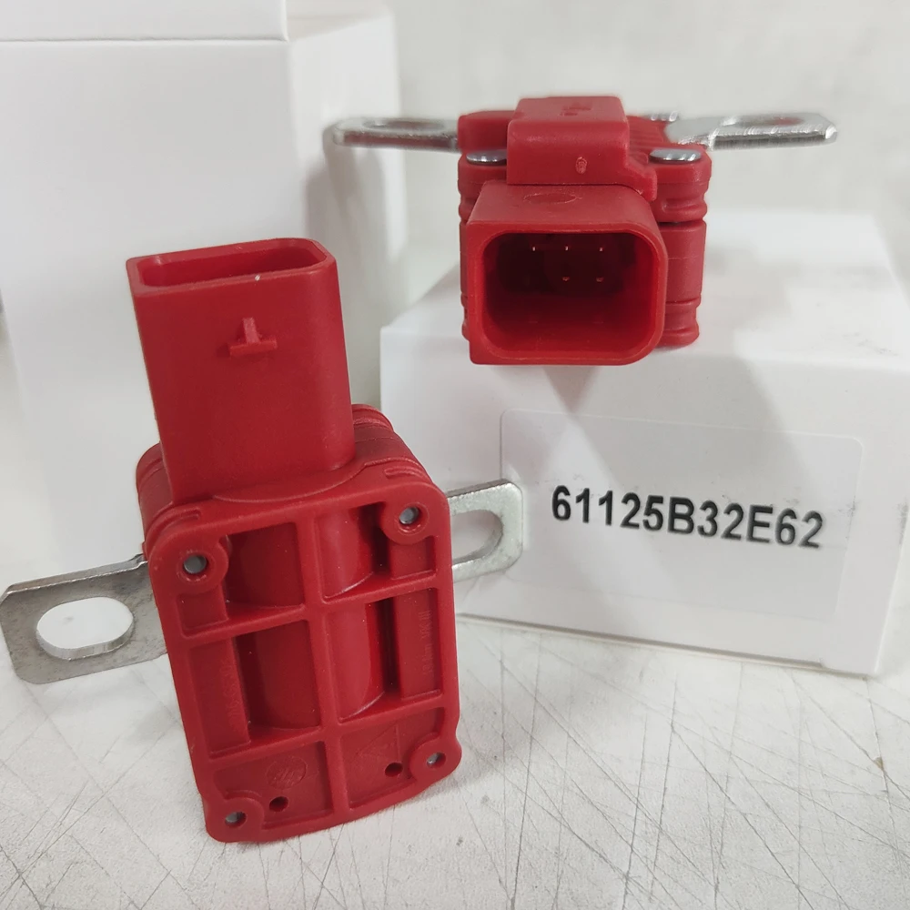 1 PCS 61125B32E62 Battery Pyrofuse Box Overload Protection Trip For BMW G60 G61 G68 G70 Battery Fuse Sensor