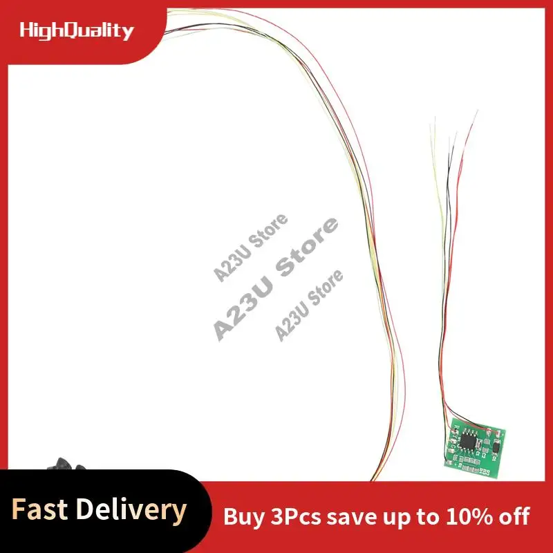 3 Color Traffic Light Signals Ho Oo Scale Model 6Led For Diy Sand Table Crossing Street Construction Railway Two Side-Hot