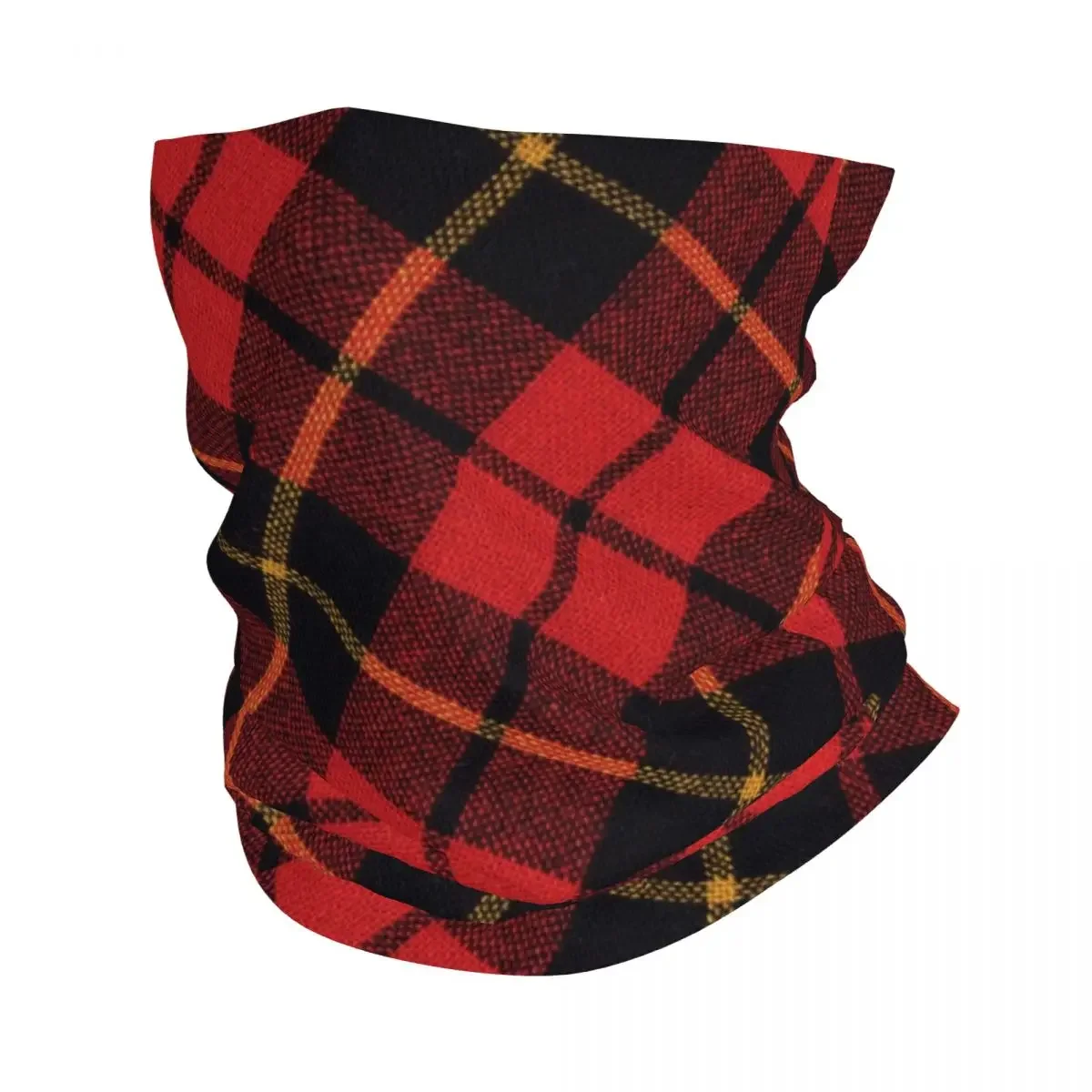 Custom Classic Scottish Clan Tartan Plaid Bandana Neck Gaiter for Ski Running Wrap Scarf Check Geometric Gingham Headband Warmer