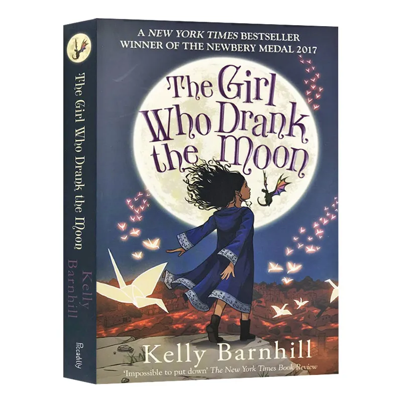 

The Girl Who Drank the Moon Kelly Barnhill, Children's books aged 9 10 11 12 English books, Magic Fantasy novels 9781848126473