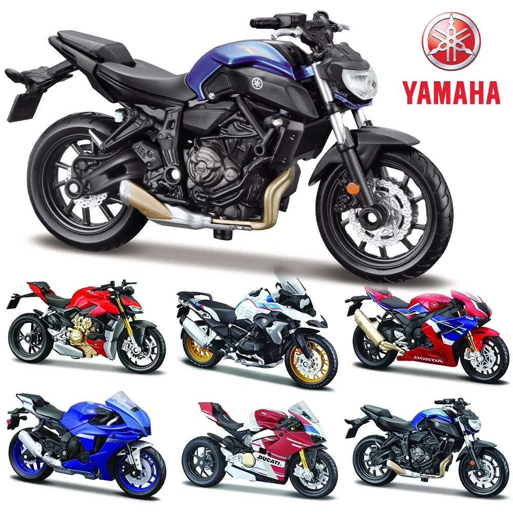 Maisto 1:18 YAMAHA MT-07 2018 KTM RC 390 YZF-R1 Naked V4 S Road Star 2021 motorcycle motorcycle Model collection gift toy