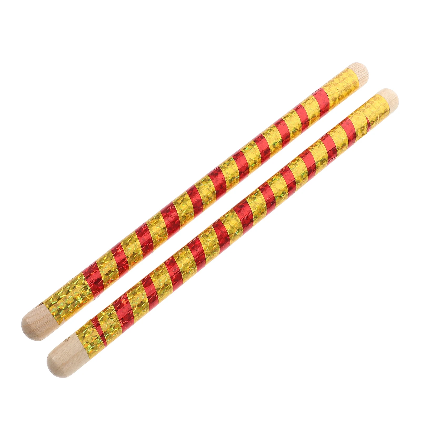 

2 Pcs Wood Drumsticks 32x2cm Kids Drum Sticks Adult Drum Sticks Bulk Wooden Toy Dandiya Garba Drumming Accessories