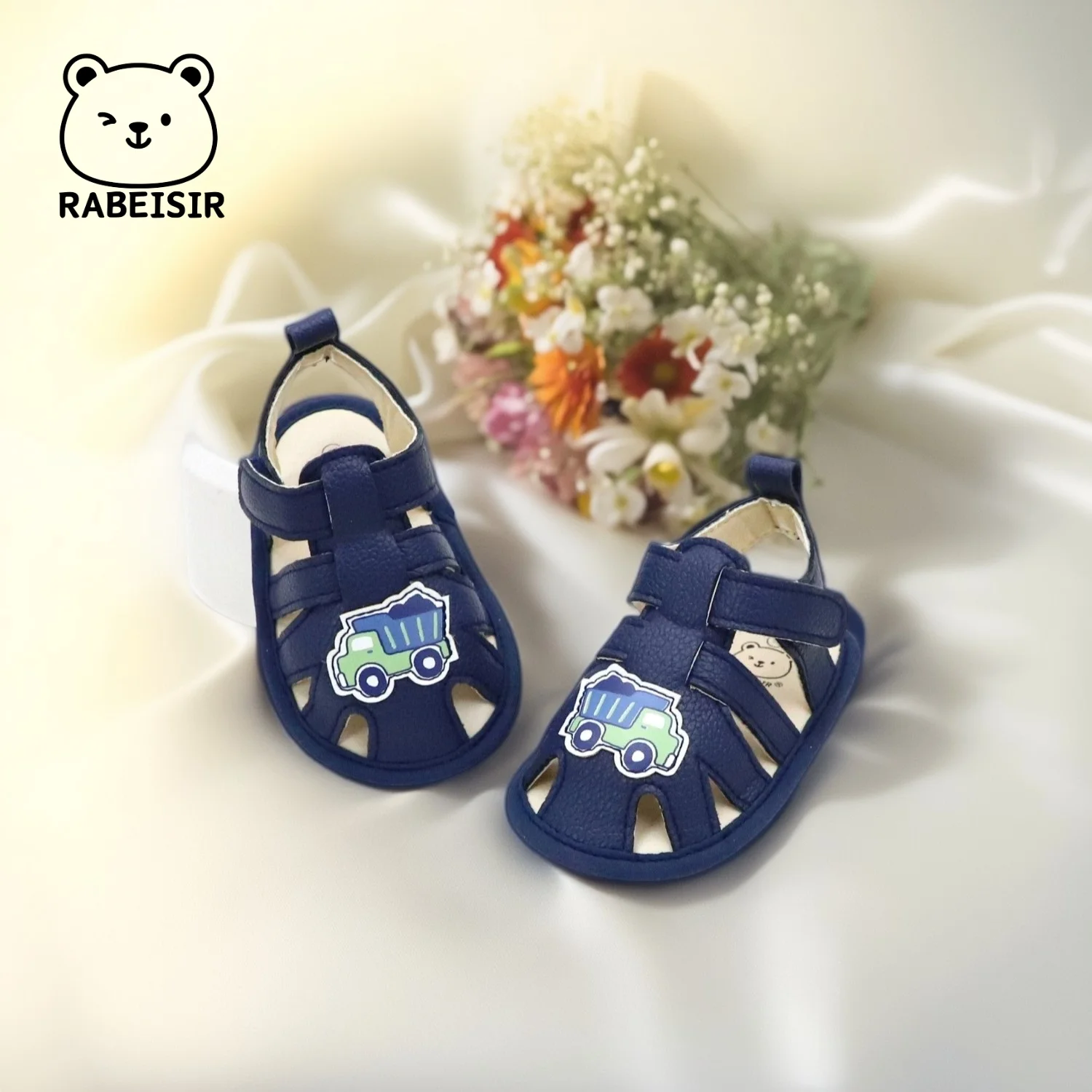 

Новинка 2023 года, детские сандалии, летние сандалии для малышей 0-18 месяцев, мужская и женская детская обувь для предварительного шага