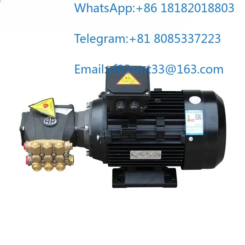 Italy imported AR high pressure pump 160kg 14L with 4KW motor High pressure pump set RC14.16