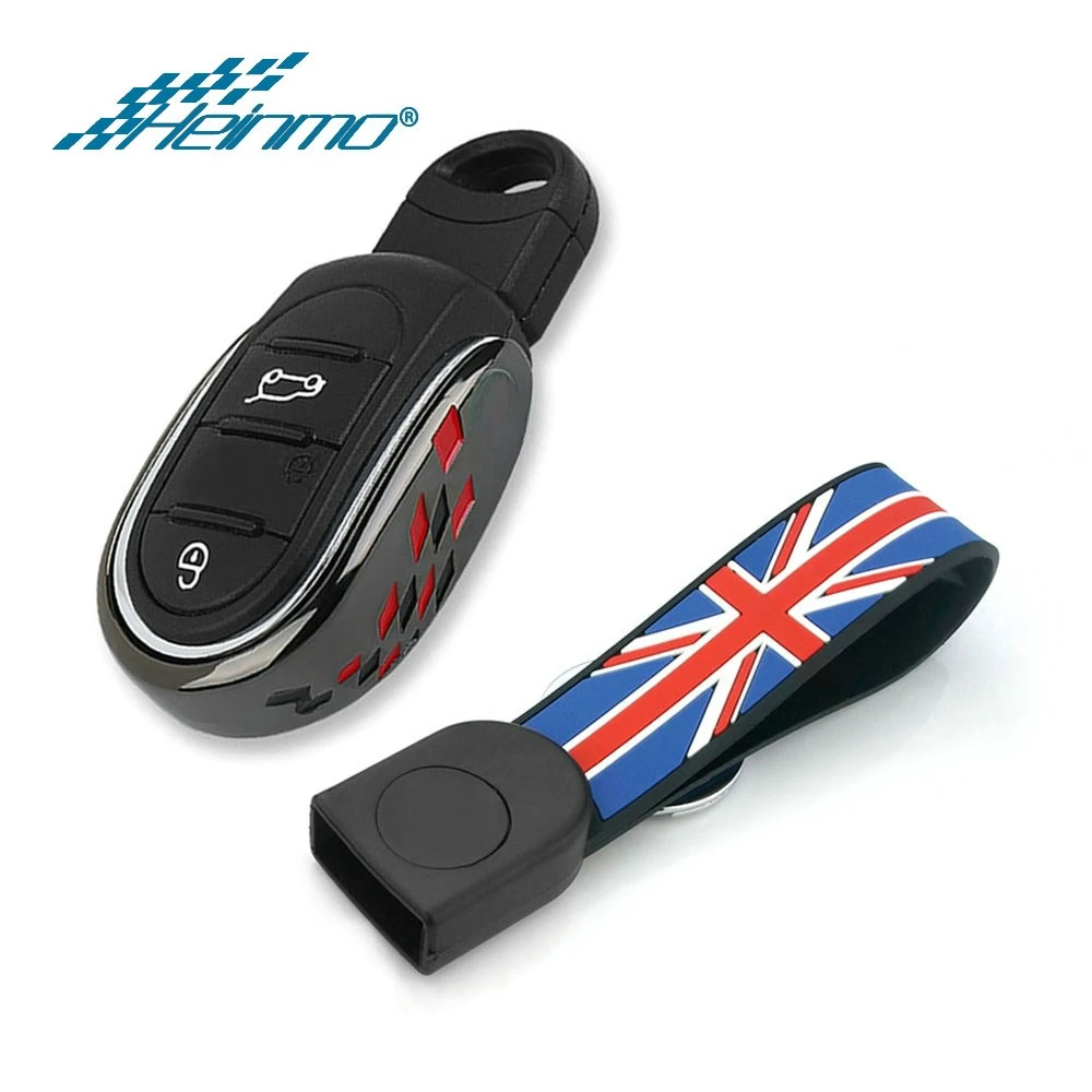 

For Mini Cooper F54 F55 F56 F57 F60 Clubman Countryman Metal Car Key Case Cover Protection Shell Remote Fob Holder Accessories