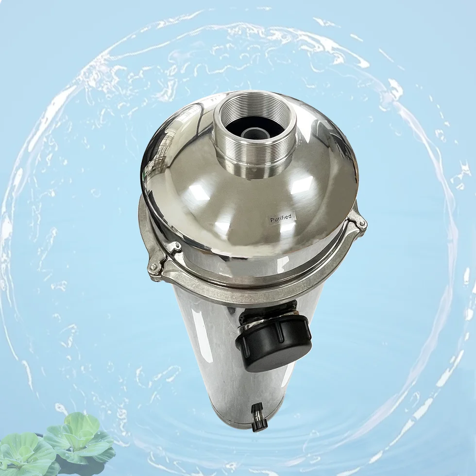 Filtro de Agua Industrial de Ultrafiltración para Uso Doméstico y Exterior K254-60000L/H, sin Tanque, de Acero Inoxidable 304, Ahorrador de Energía, Montado en la Pared