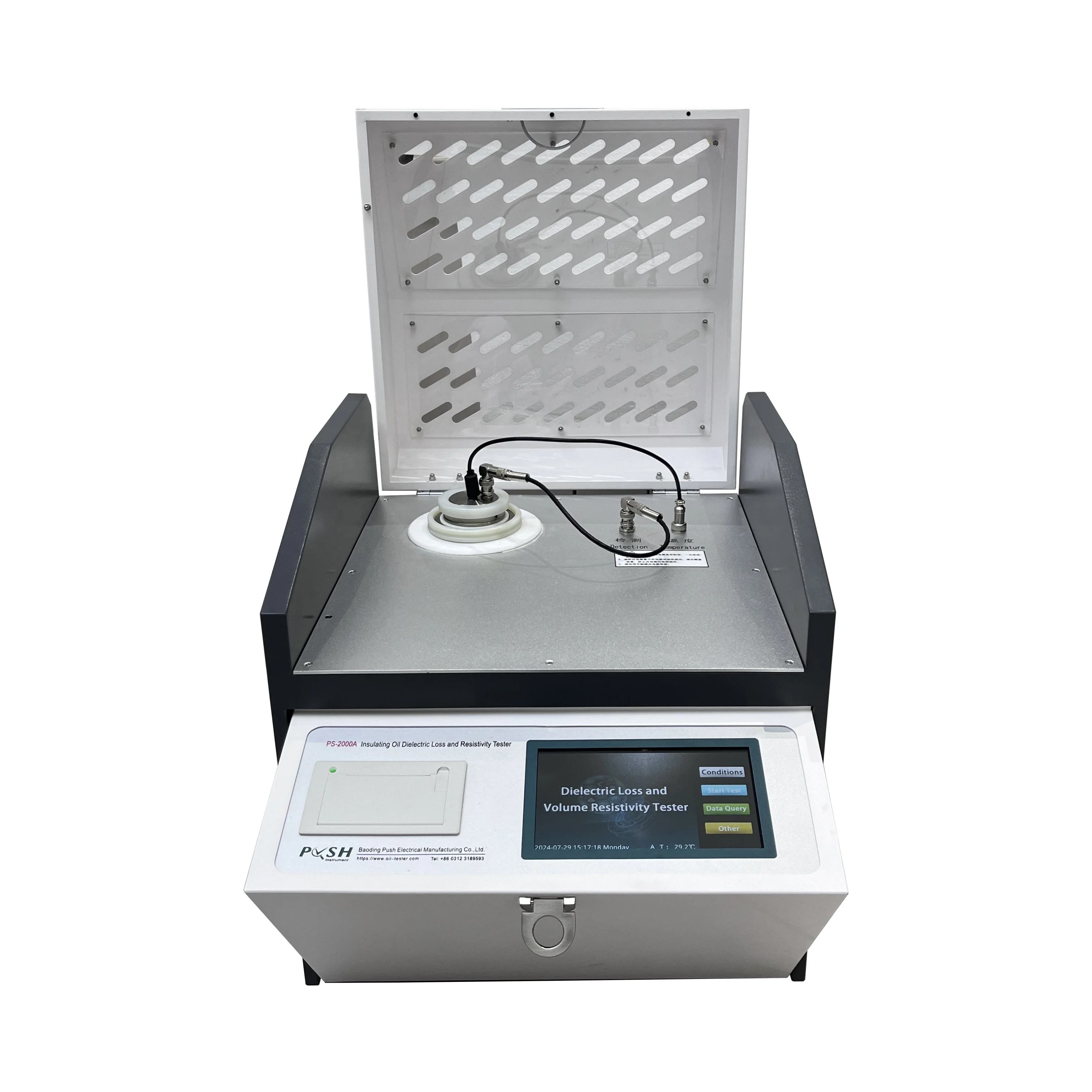

PS-2000A Oil Resistivity And Dielectric Loss Tester tan tester