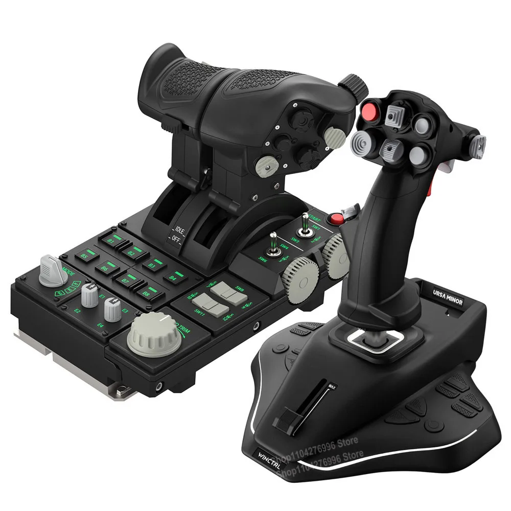 WINCTRL URSA MINOR Fighter HOTAS / HOTAS EX Suit Flight Simulation Game For DCS X-Plane MSFS 2020/2024