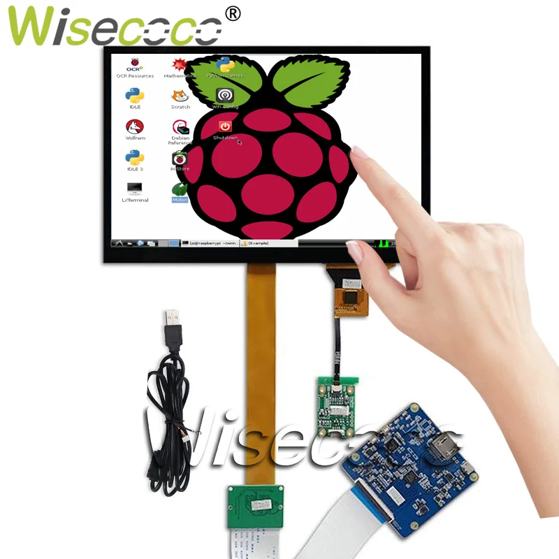 

8.9 Inch 2560x1600 2K Touch LCD Screen Display Raspberry Pi Display Mini USB Display DIY Projector Kit LCD Monitor