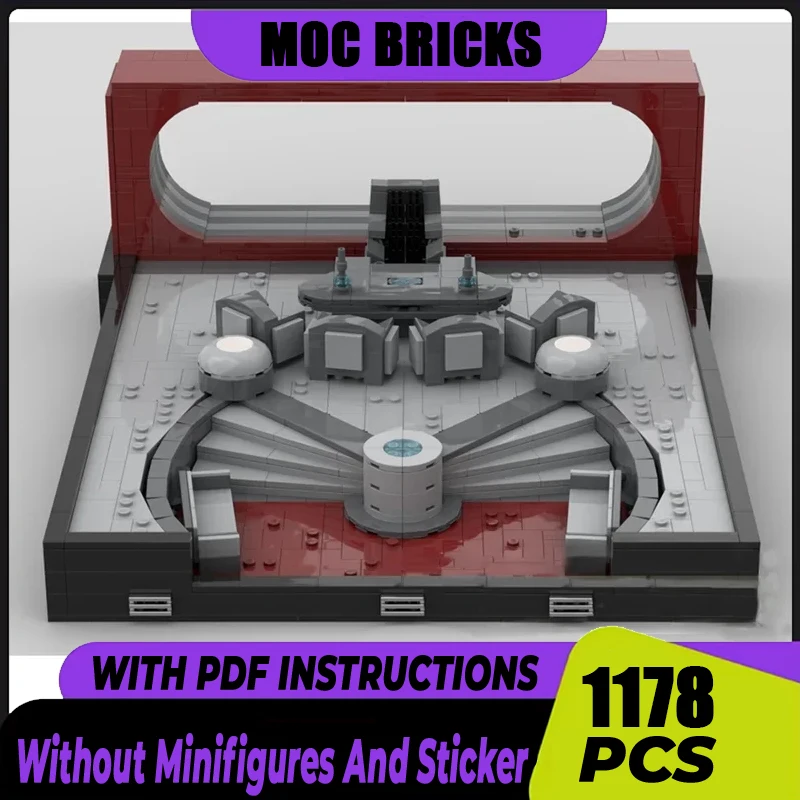 Star Movie Series Model Moc Building Bricks Revenge Scene Model Technology Modular Blocks Gifts Christmas Toys DIY Sets Assembly