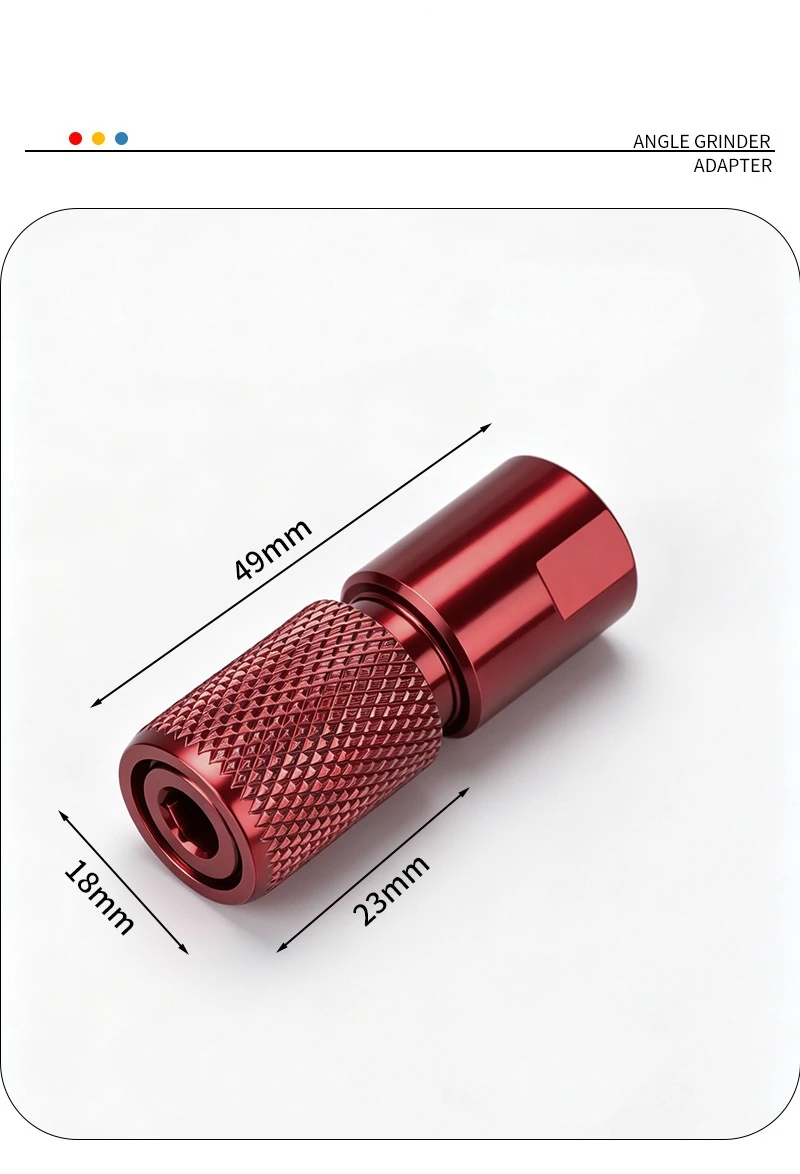 Schnellwechsel-Bithalter für Schlagschrauber, Winkelschleifer, Elektrobohrer-Adapter, Parkside Antrieb, Schlagschrauber, Schnellverschluss-Sechskant-Zubehör – Detail 2
