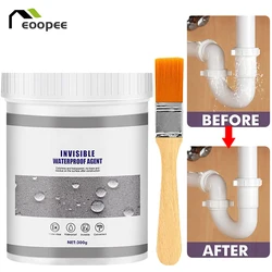 30/100/300g Invisible Waterproof Agent Insulating Sealant Repairing Anti-Leakage Agent Glue Sealant Paste Coating With Brush