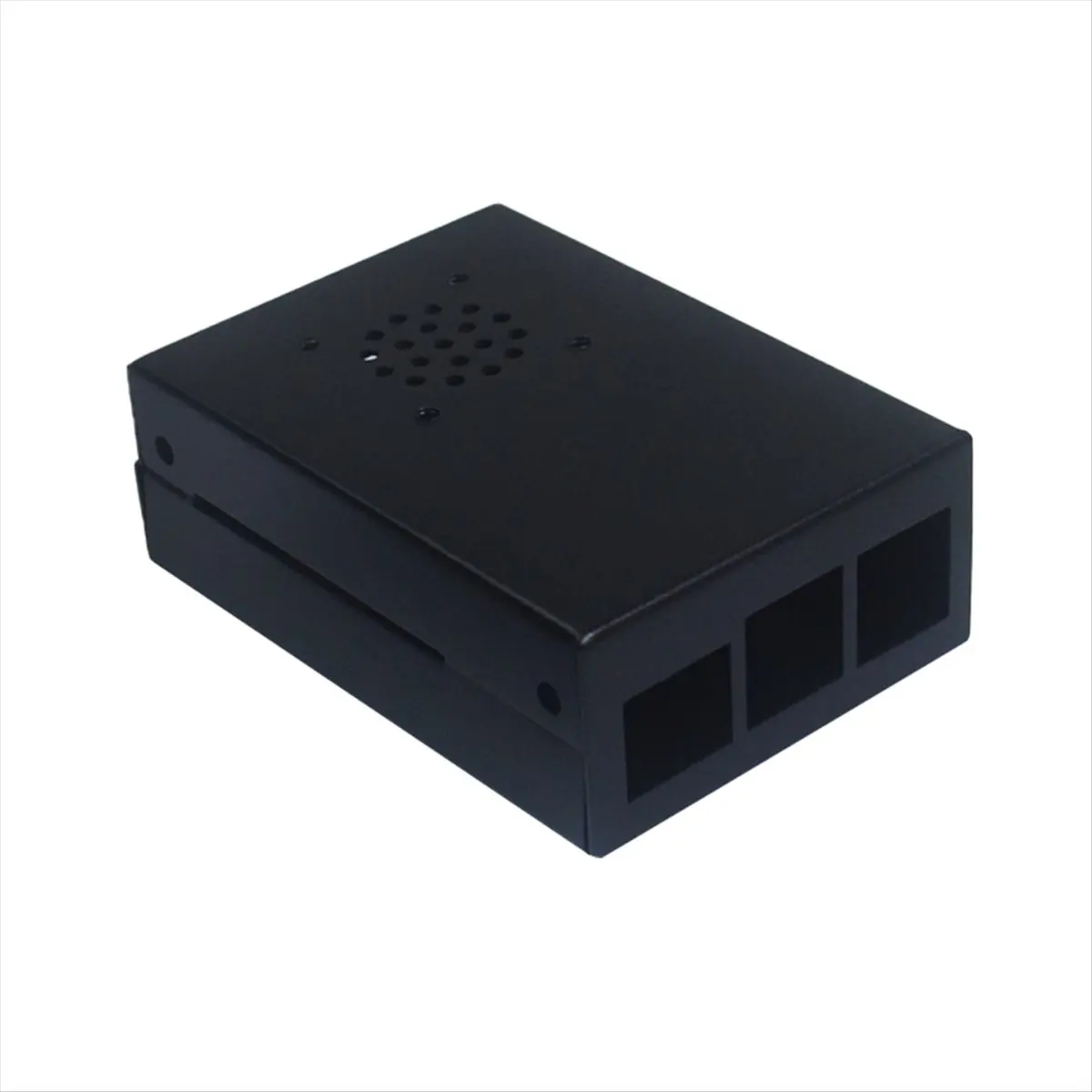 DT!~D1051 HOT-For 4 Model B Case CNC Aluminum Case Ultra-Thin Metal Shell for 4 Model B Case(Black)