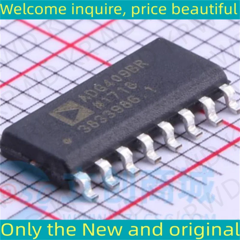 5PCS ADG409BR New and Original IC Chip SOP16 ADG409BRZ ADG409BR ADG409B ADG409