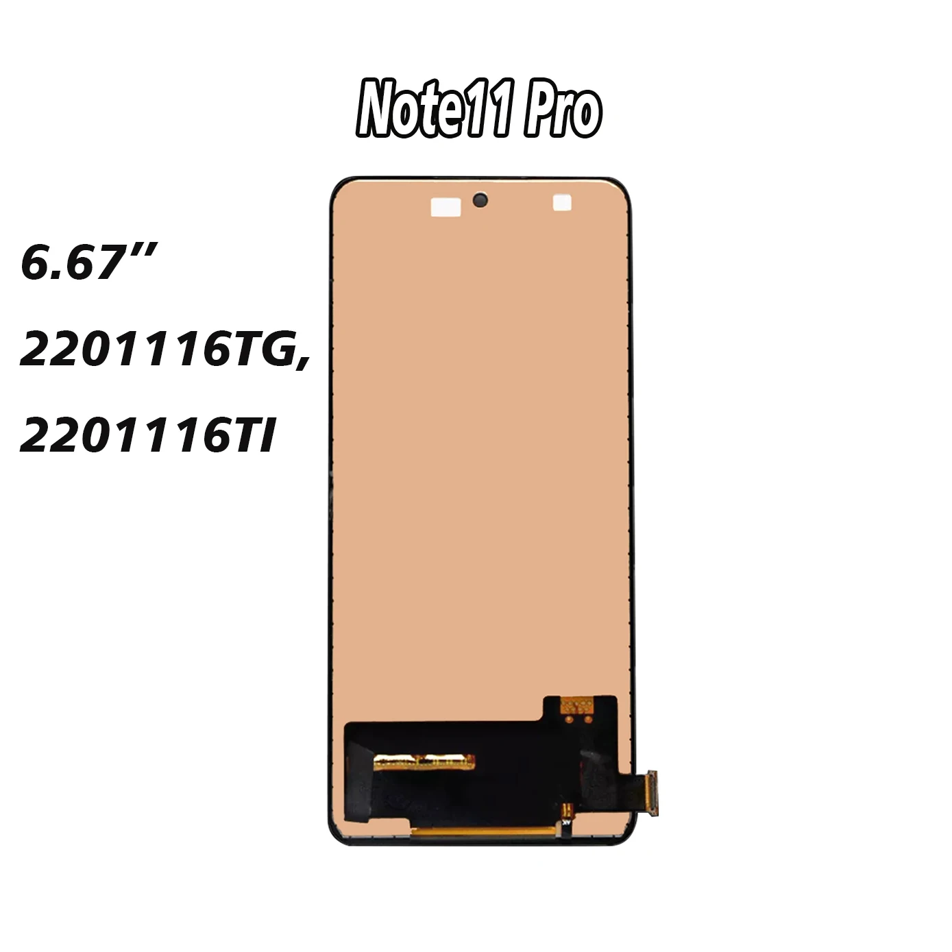 Xiaomi Redmi Note11 용 고품질 LCD 디스플레이 스크린 터치, 2201117TY 2201117TG 2201117TI Redmi Note 11 Pro 2201116TG 디스플레이