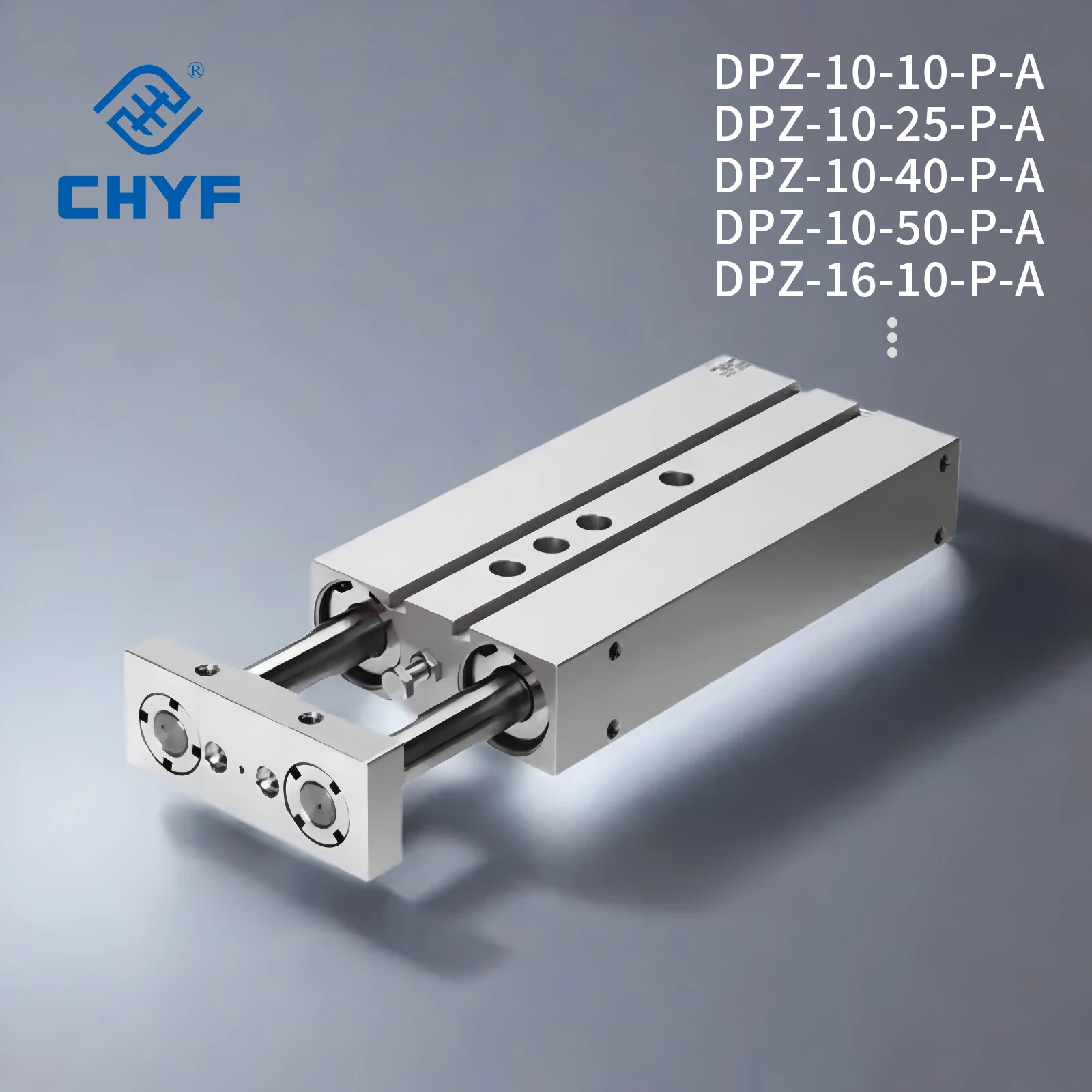 

CHYF DPZ Series Twin Air Cylinder High Load-Bearing Capacity Large Piston Rod Distance