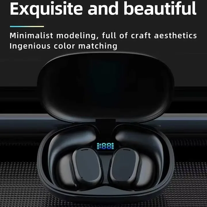 GT280 سماعات بلوتوث لاسلكية ذكية توصيل العظام مع سماعات ستيريو Hifi ثلاثية الأبعاد تعمل باللمس للحد من الضوضاء