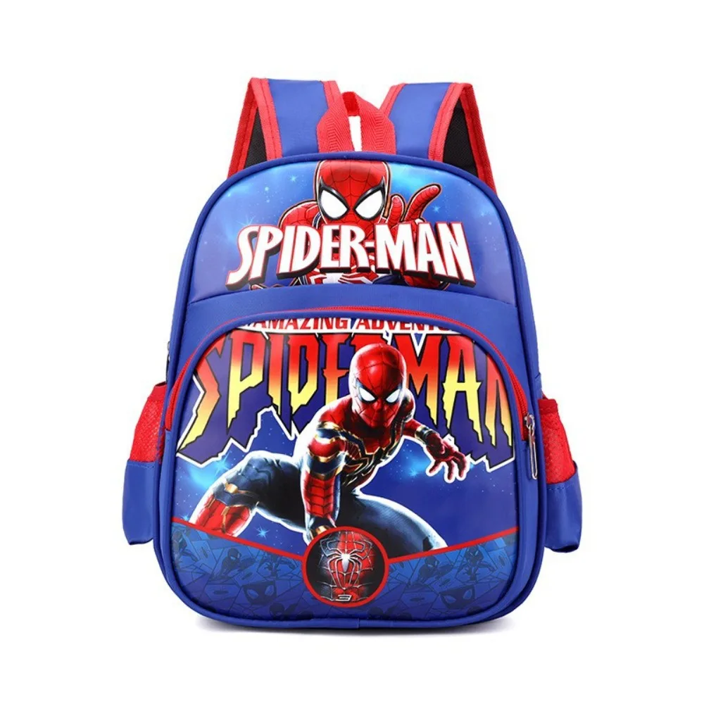 2024 Summer New Boys Girls School Backpack Wholesale Spider-Man Breathable Waterproof Cute Cartoon Nylon Children Backpack Gift