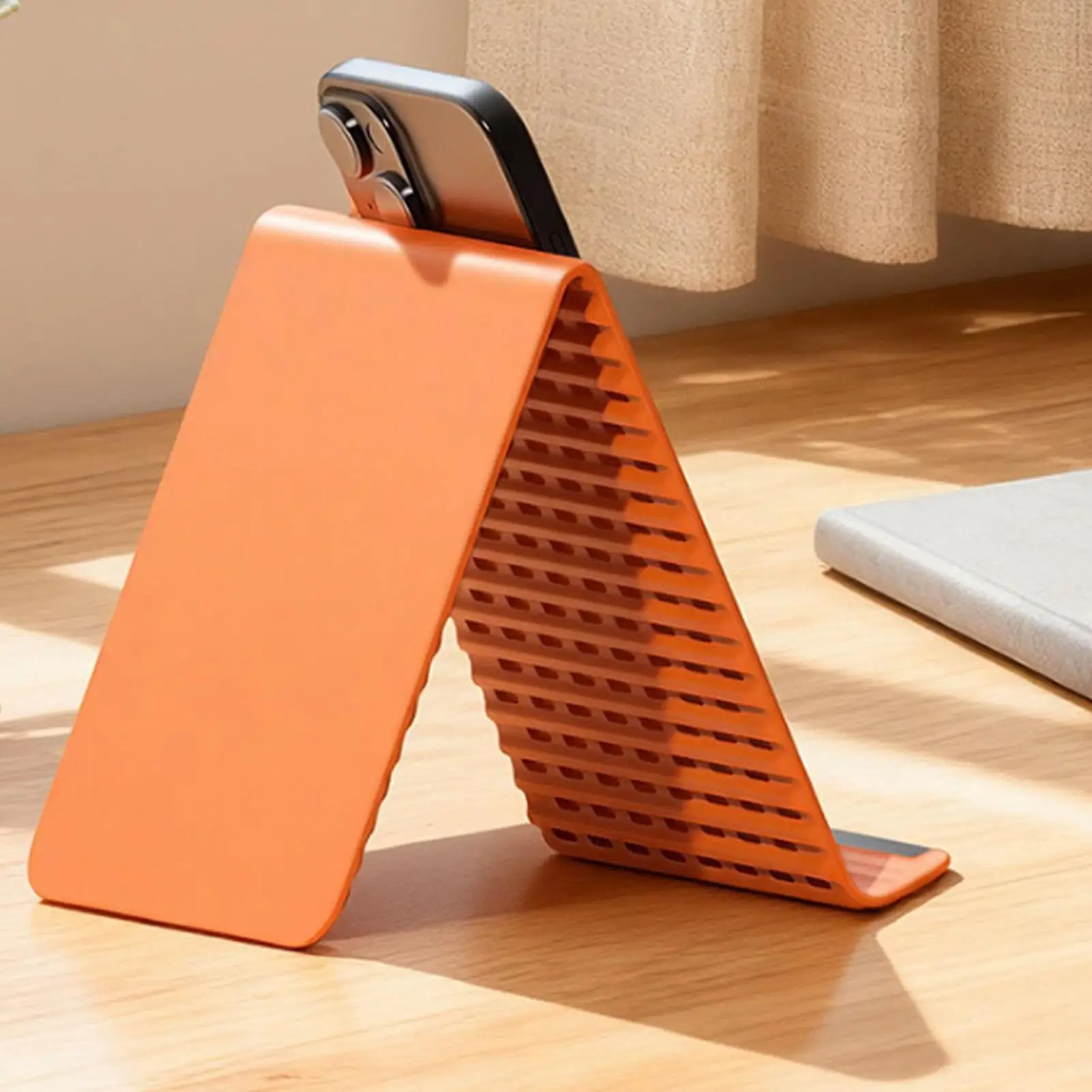 

Cell Phone Holder Foldable Silicone Phone Holder Multi-angle adjustable phone stand Adjustable Mount Flexible Phone Holder