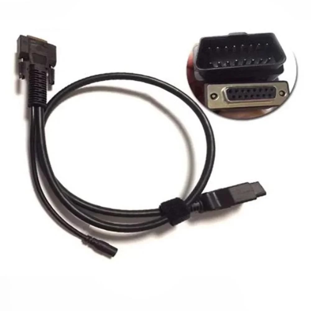 

Кабель OBD2 16PIN «папа» к DB 15PIN «мама» для диагностического сканера FY100, основная линия DB15 PIN к разъему порта постоянного тока для FCAR F7S/F8S/C8/A8