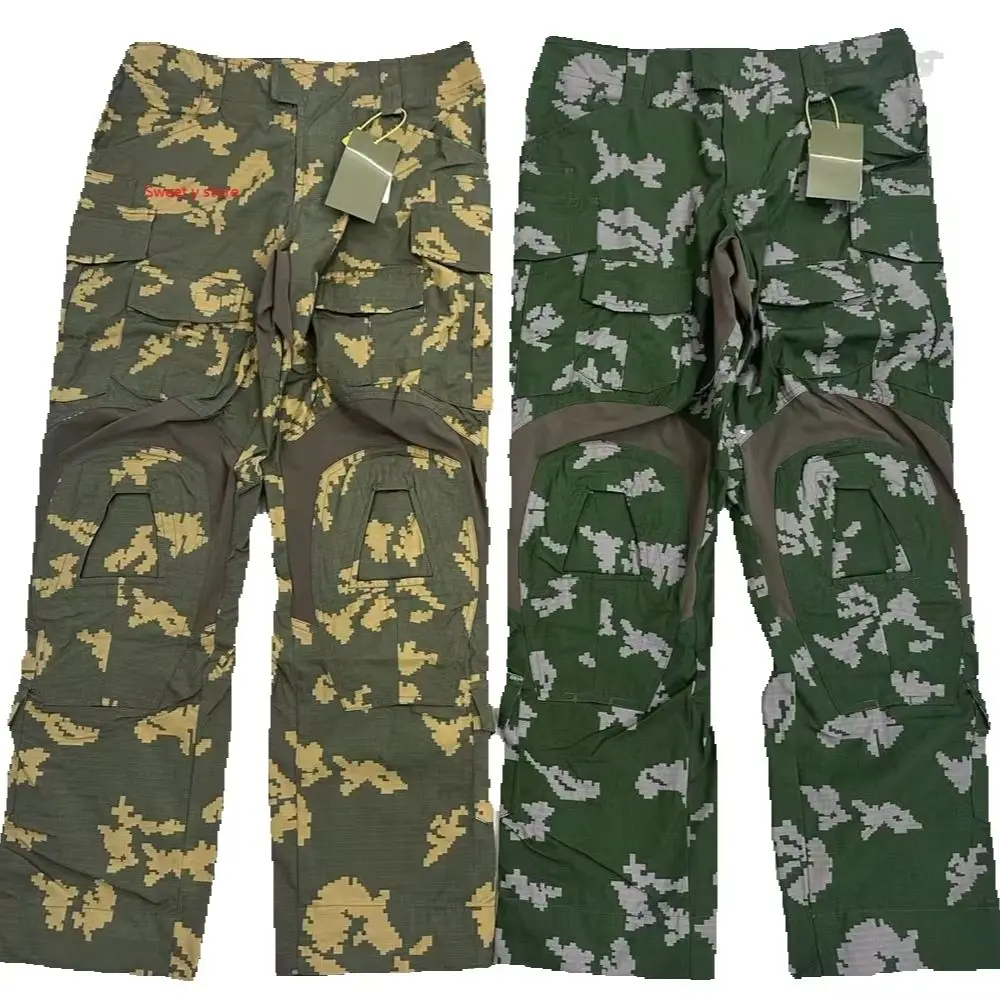 G3 combat pants, long pants, tear resistant, NC nylon cotton, yellow flowers and white flowers camouflage, anti IR