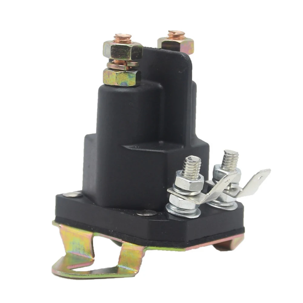 

12VDC 117-1197 4-Terminal Starter Solenoid Relay for Toro Exmark Timecutter SS5000 Z4200 SS4225 SS4235 Zero Turn Lawn Mower,