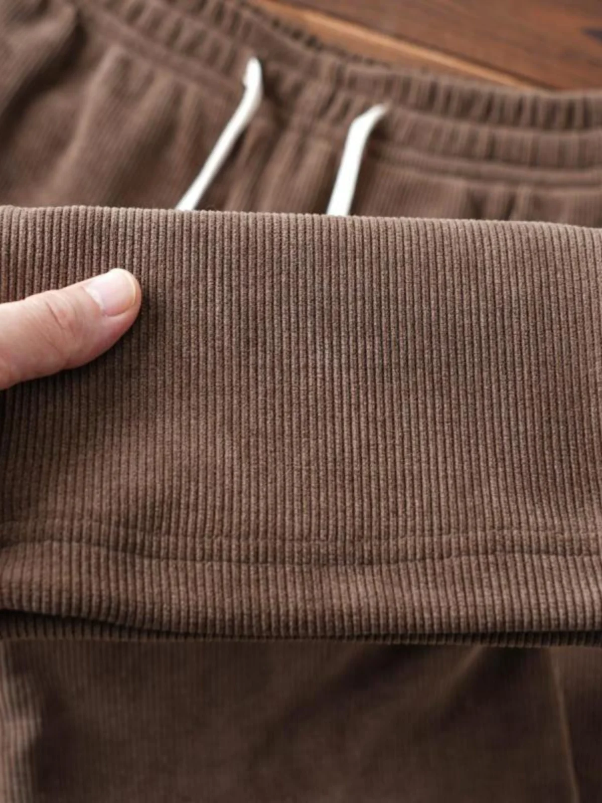 

Fall Winter plus Size 300 Pou Corduroy Wide Leg Casual Pants Men American Retro Loose Trendy Brand Ins Breathable Youthful...