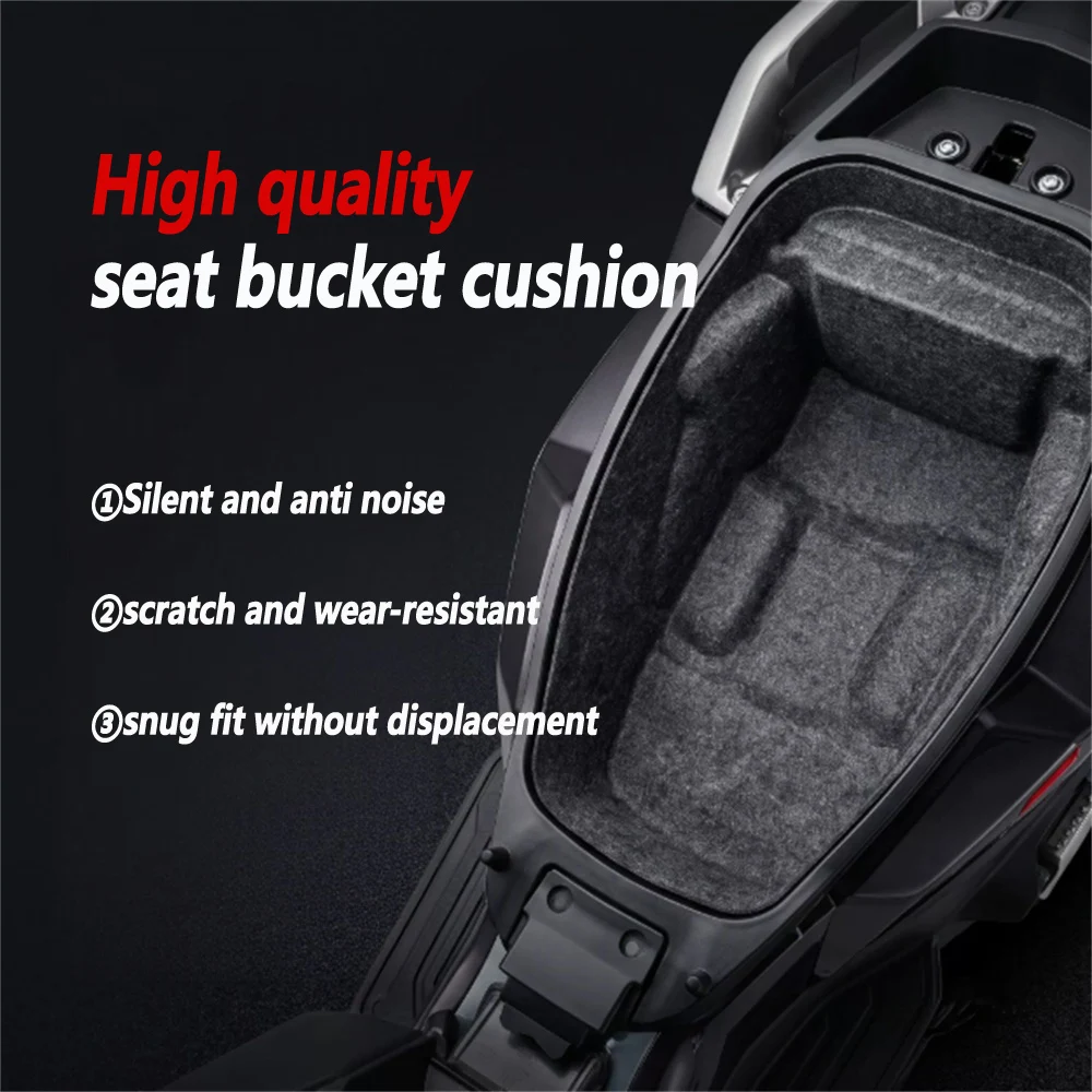 For Voge SR450X seat bucket pad modification seat bucket full package inner lining storage box scratch resistant and silent pad