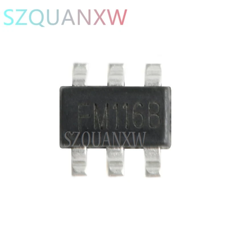 

10 Pcs FM116B SOT-23-6 Tail Motor Steering Gear Motor Drive Chip