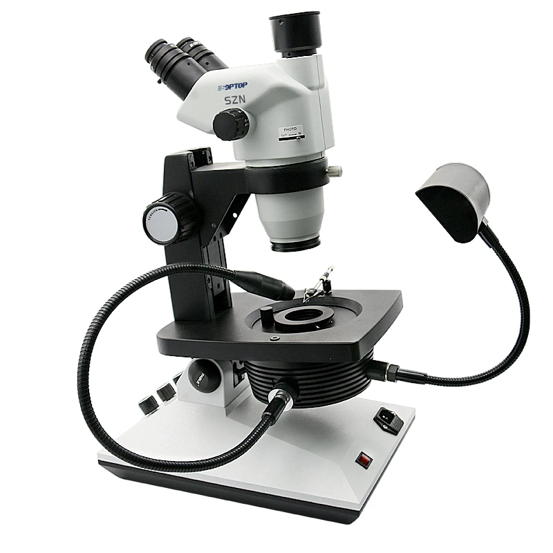 Professional jewelry laboratory testing tools High-precision famous brand three-eye stereo gemstone microscope