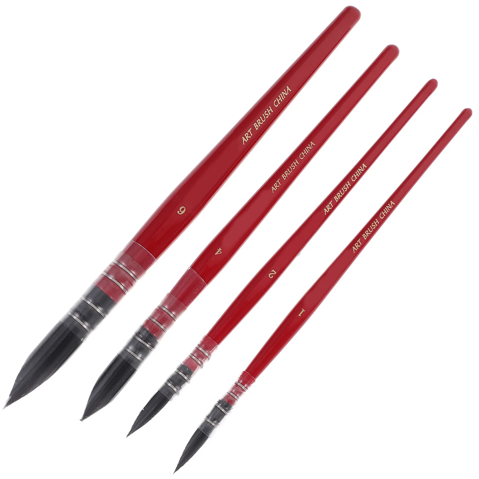 

Paint Brushes Set Watercolor Oil Acrylic Face Drawing Brushes Nylon Bristles Safe Child Beginner Artist Student