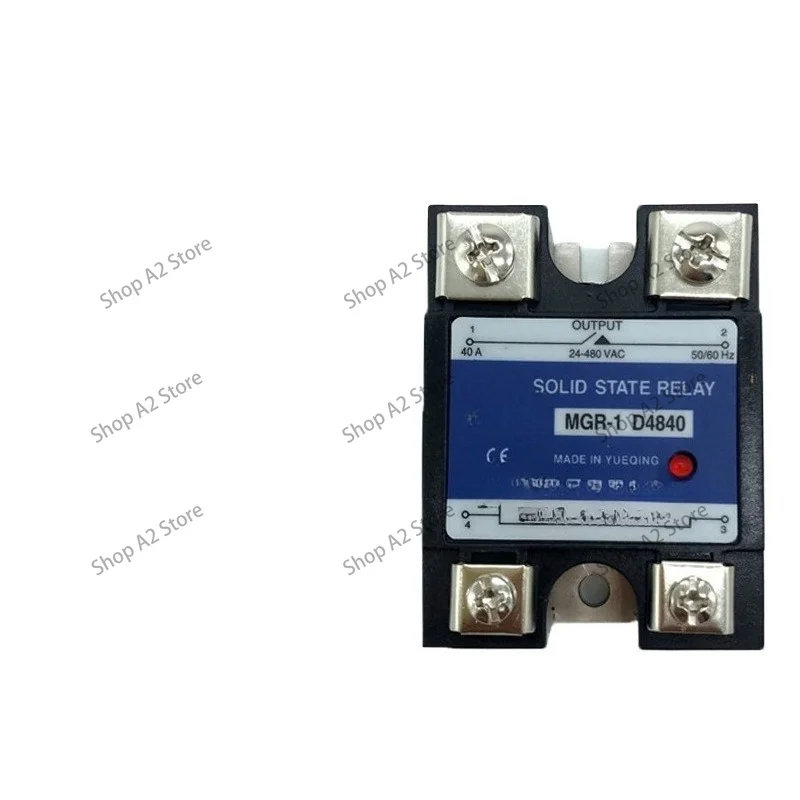 Single Phase Solid-state Relay SSR JGX-1 MGR-1 D4825 4060DA DC Control AC