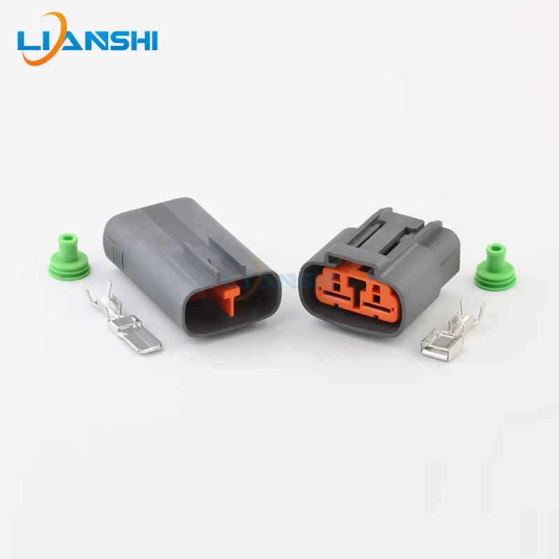 

6195-0060/6195-0057 is suitable for automotive high-current 2p waterproof wiring harness connector DJ7021B-7.8-11