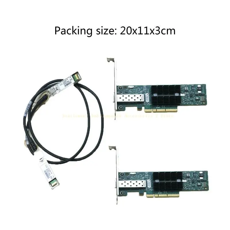 MNPA19-XTR 10GB Mellanox Connectx-2 10GB NIC LAN CARD 1M SFP + CABLE