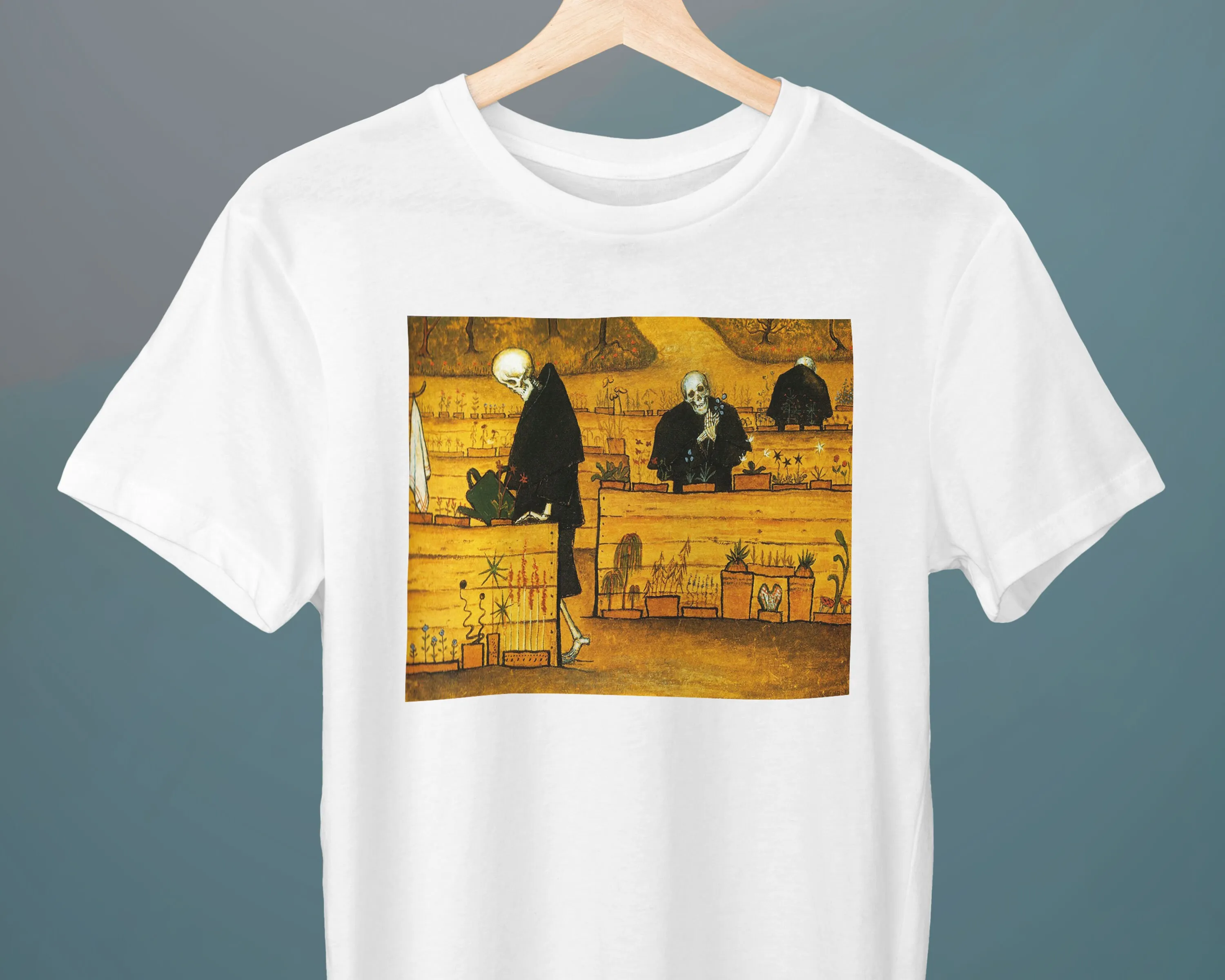 The Garden of Death Hugo Simberg Unisex T-shirt Halloween