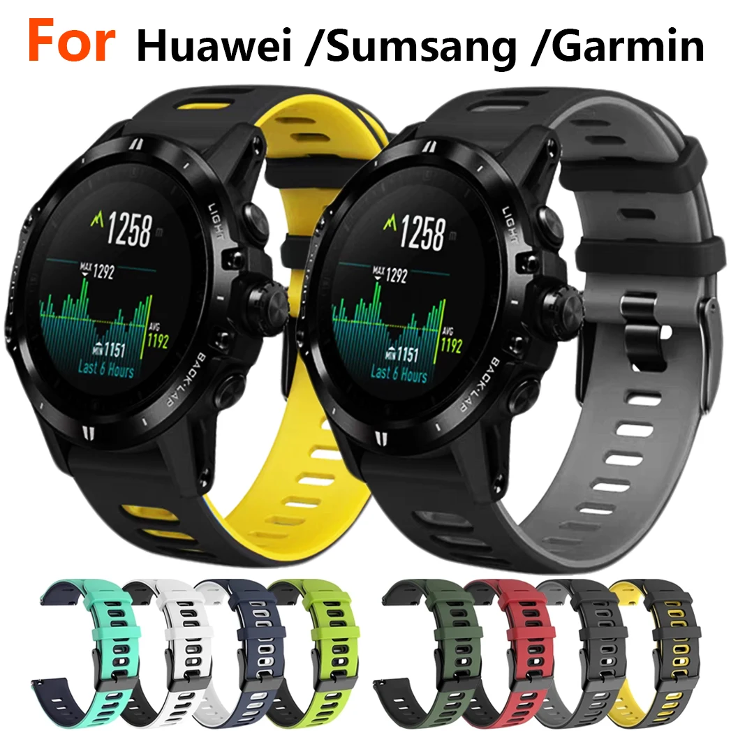 20mm 22mm Watch Strap for Garmin Venu 3 HUAWEI WATCH GT 4 Pro 46mm GT 3 SE 2 42mm Band For Amazfit GTR 2 3 4 Pro Strap Bracelet