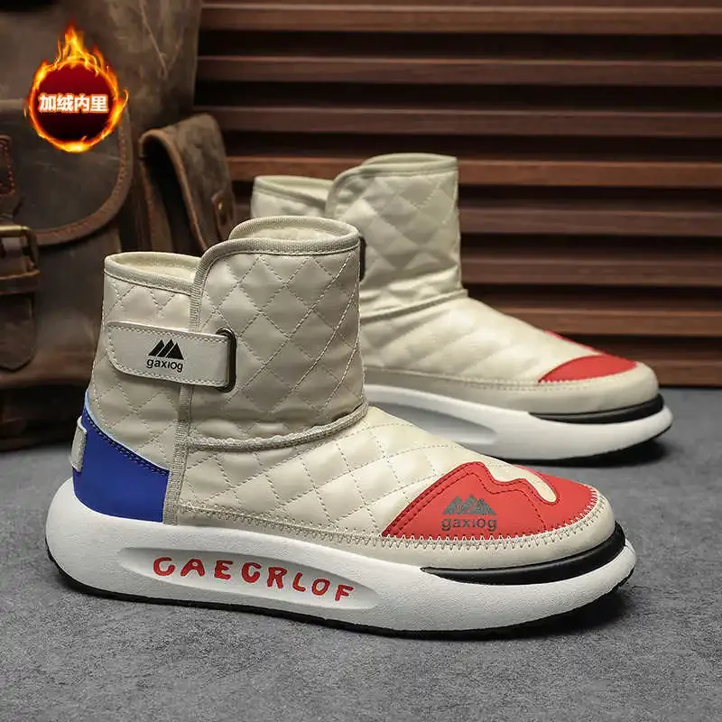 White Man Sports Man Boots Sneakers Shoes Gold Ankle Boots Athletics Loafers Sapateni Offers Beskets Obuv Basket Luxo - Image 4