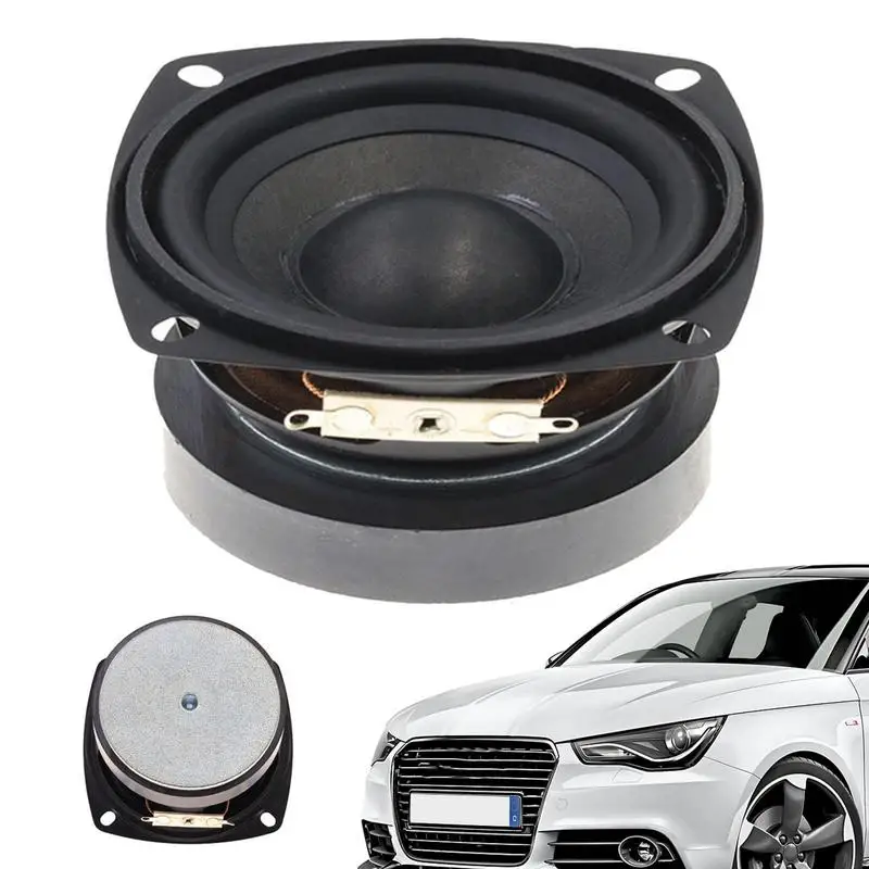 Car Subwoofer 15-25W Full-range Frequency Universal Auto Speakers Car Supplies Subwoofer for RV Travel Camper Truck SUV